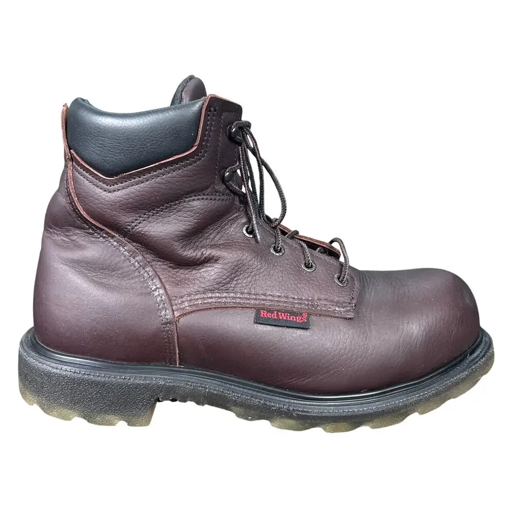 Red Wing 2406 Supersole 2.0 Brown Steel Toe Work Boot Size 11.5 E2